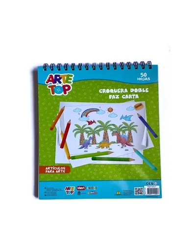 Croquera Carta Doble Faz